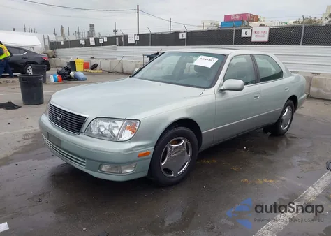 1998 Lexus Ls 400 from USA, damaged, VIN JT8BH28F4W0119005